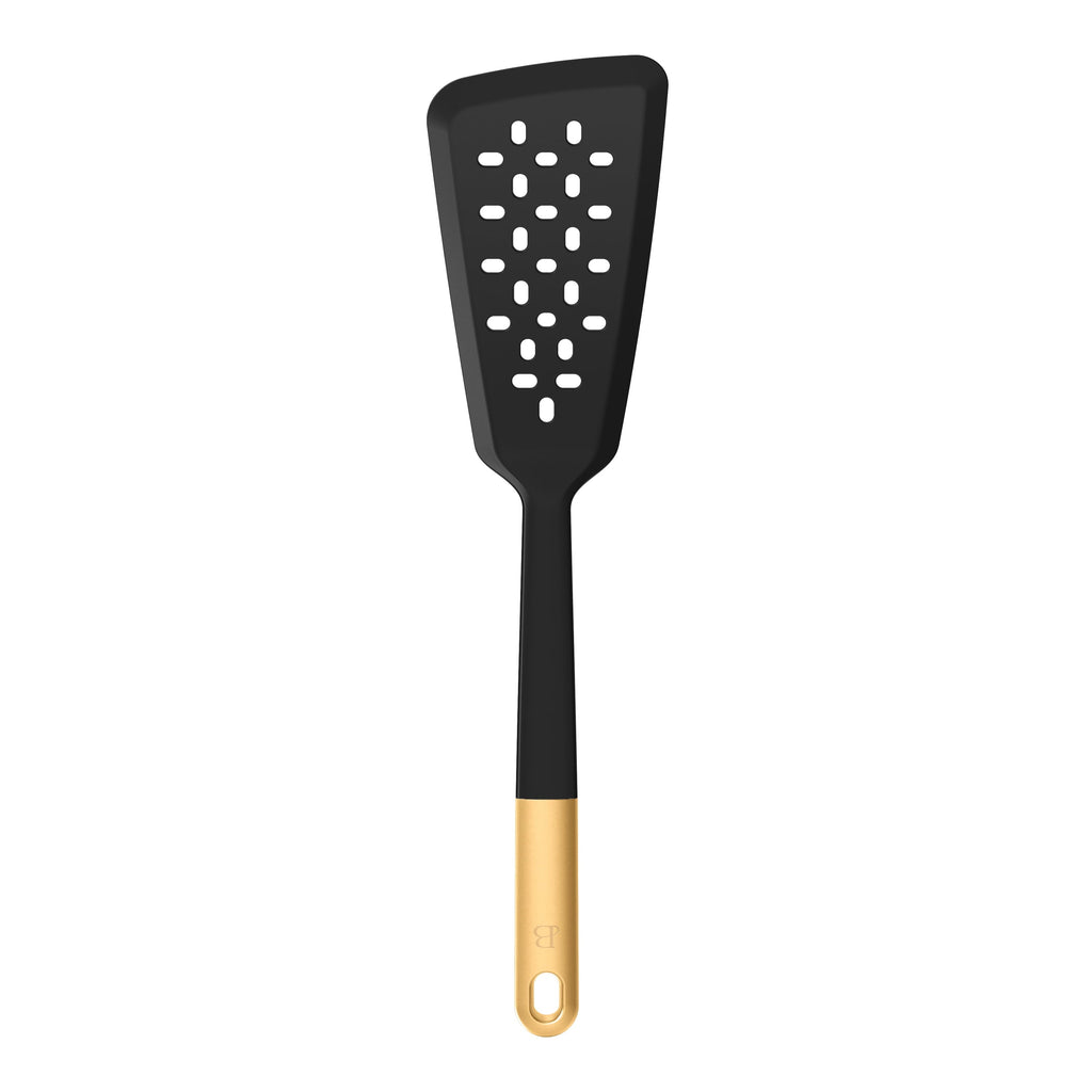 3-Piece Silicone Kitchen Utensil Tool Set, Porcini Taupe by Drew Barrymore