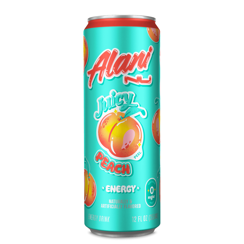 Energy Drinks Strawberry Sunrise, Pink Slush, Juicy Peach Flavors Variety Pack Sugar-Free, Low-Calorie, 200mg Caffeine, 12 fl oz (Pack of 6)