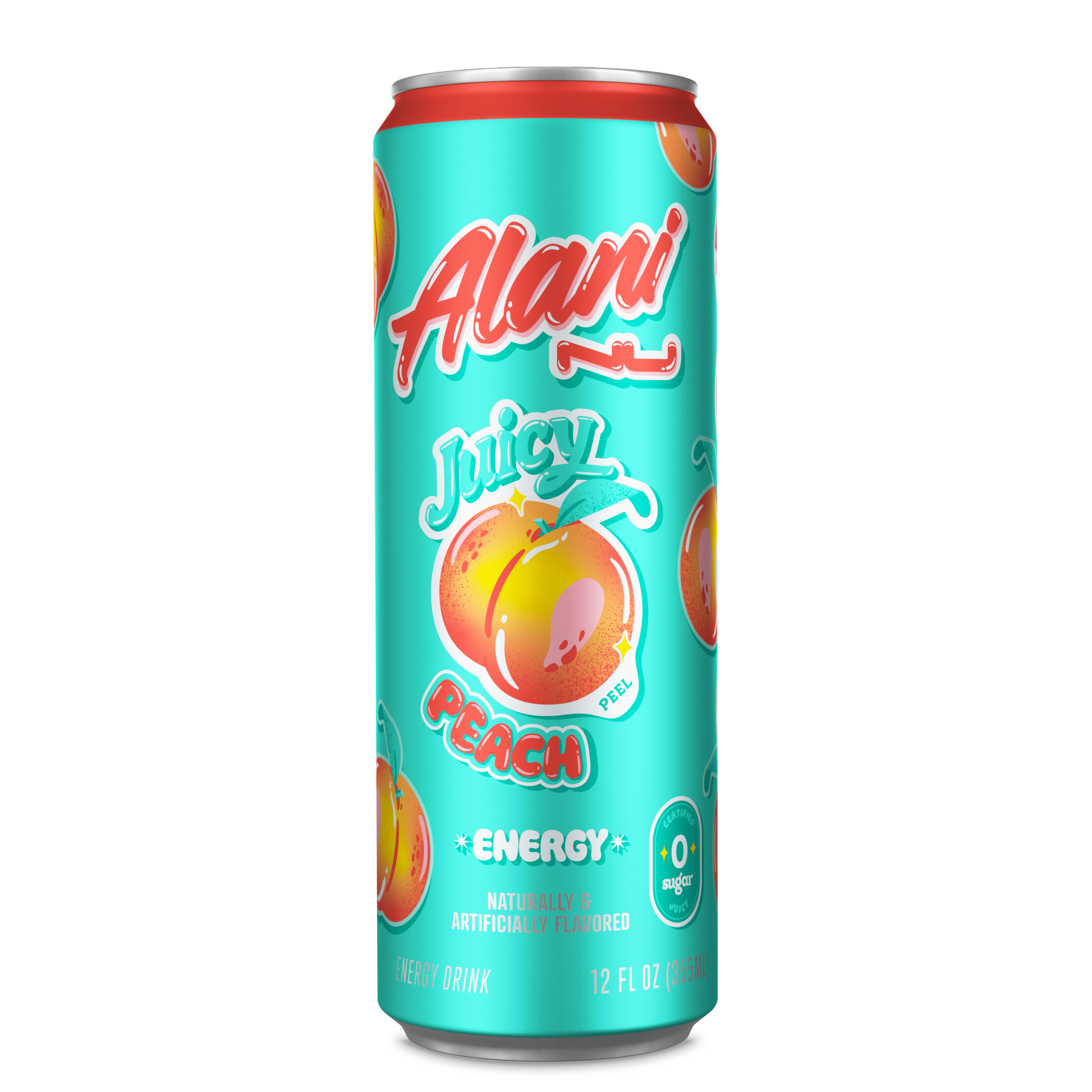 Energy Drinks Strawberry Sunrise, Pink Slush, Juicy Peach Flavors Variety Pack Sugar-Free, Low-Calorie, 200mg Caffeine, 12 fl oz (Pack of 6)