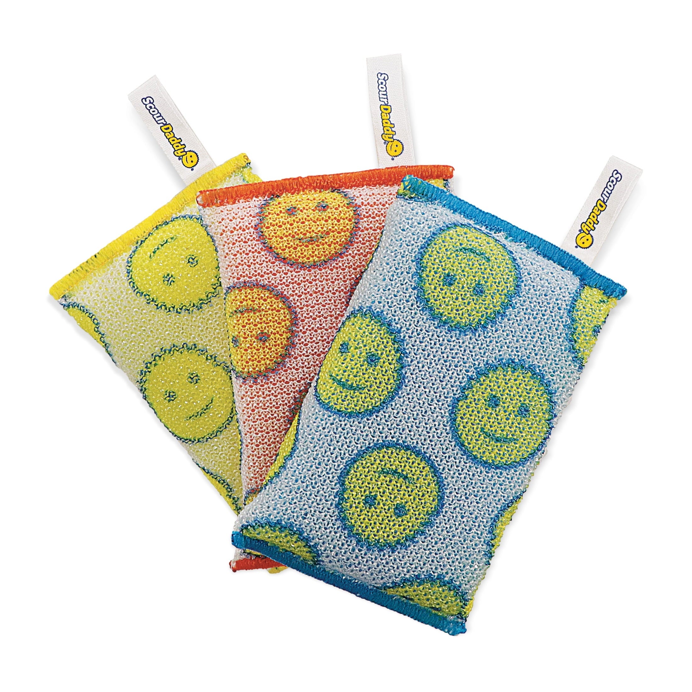 (2 pack) Scrub Daddy Scour Daddy Non-Scratch Scour Pads, 3 Count