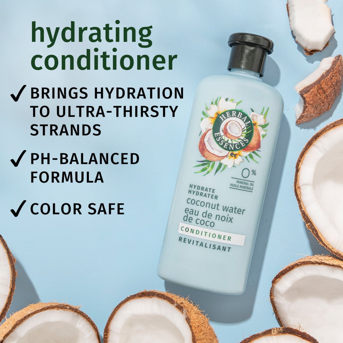 Classics Hydrate Coconut Water & Jasmine Conditioner, for All Hair Types, 13.5 fl oz