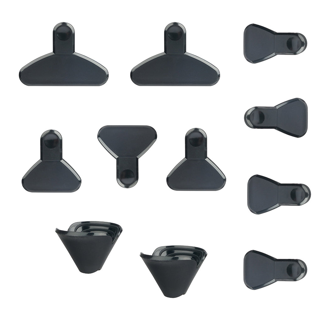 36 Piece Kitchen Gadget Set with Kitchen Cooking Utensils, and Drawer Organizer, Black