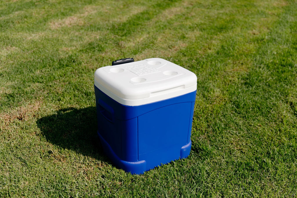 60-Quart Ice Cube Roller Cooler