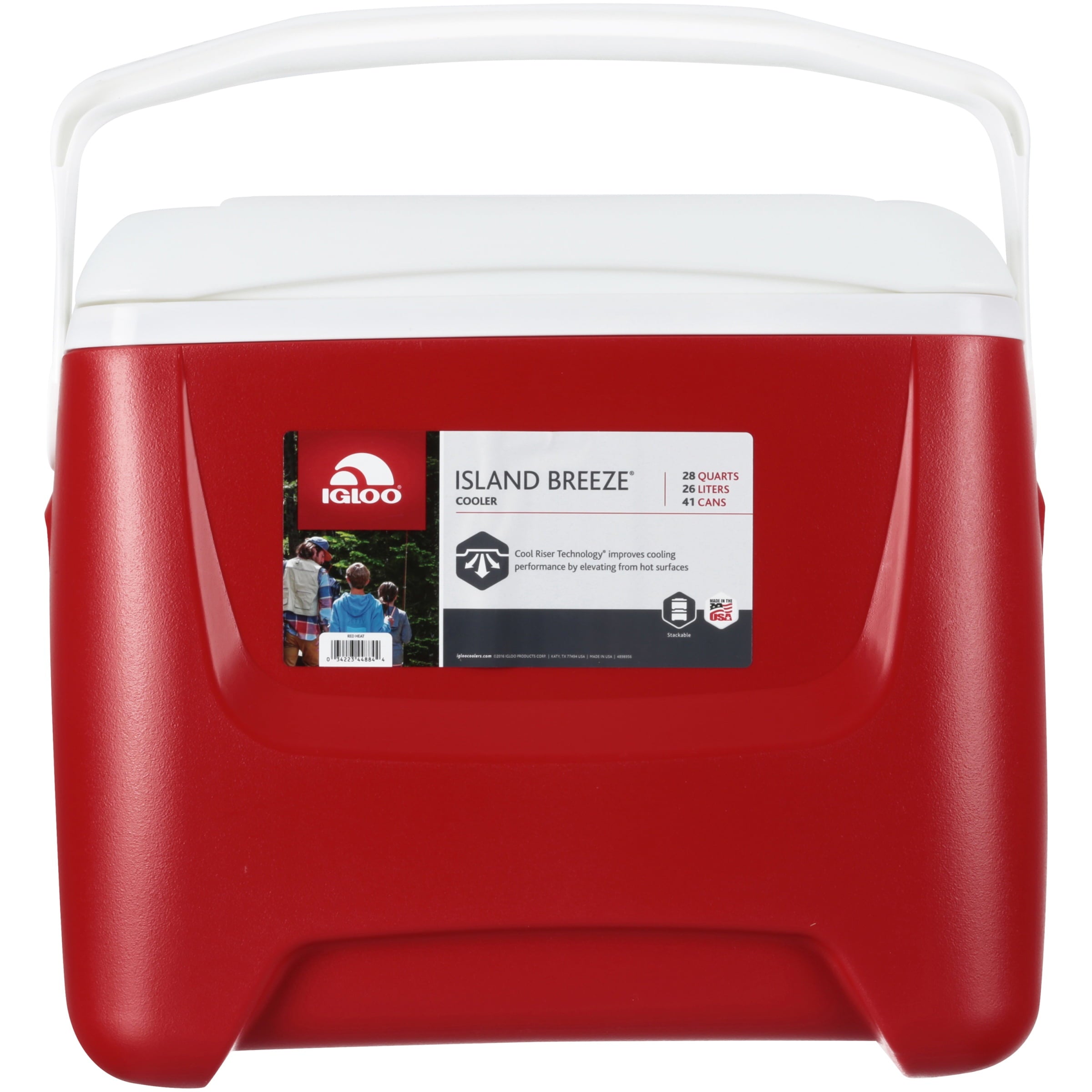 28-Quart Island Breeze Cooler, Red