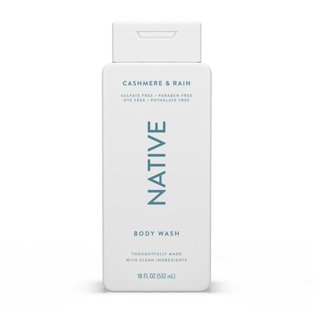 Body Wash, Sea Salt & Cedar, Sulfate Free, Naturally Derived Ingredients, 24hr Freshness, for Women & Men, 18 fl oz