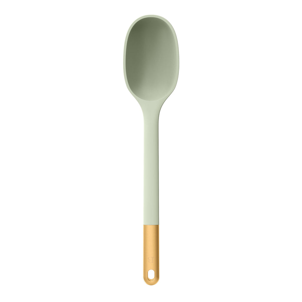 3-Piece Silicone Kitchen Utensil Tool Set, Porcini Taupe by Drew Barrymore