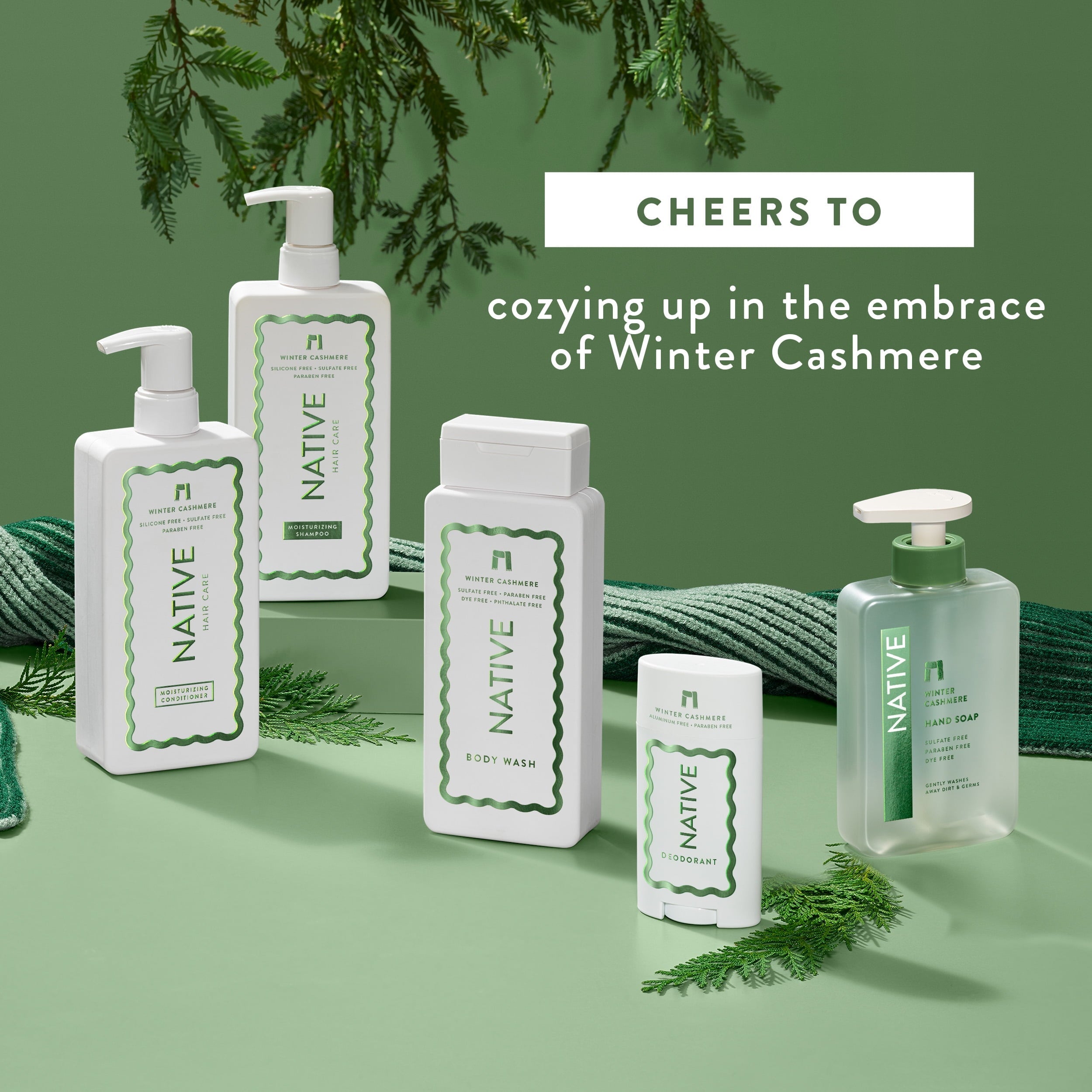 Limited Edition Winter Cashmere Shampoo 16.5 oz
