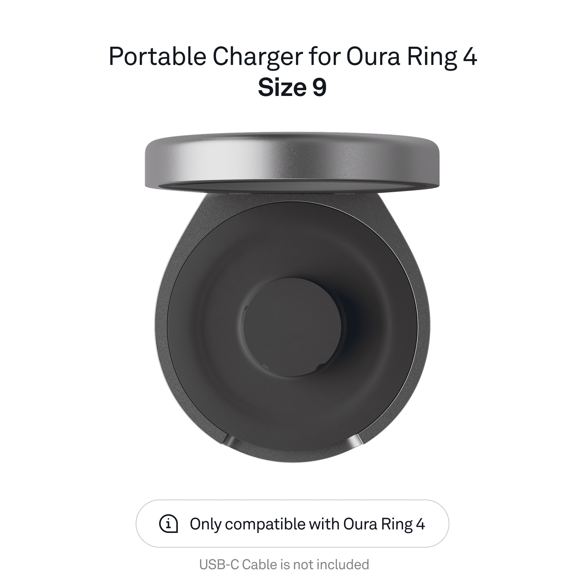 4 Charging Case - Size 7 - Up to 5 Ring Charges
