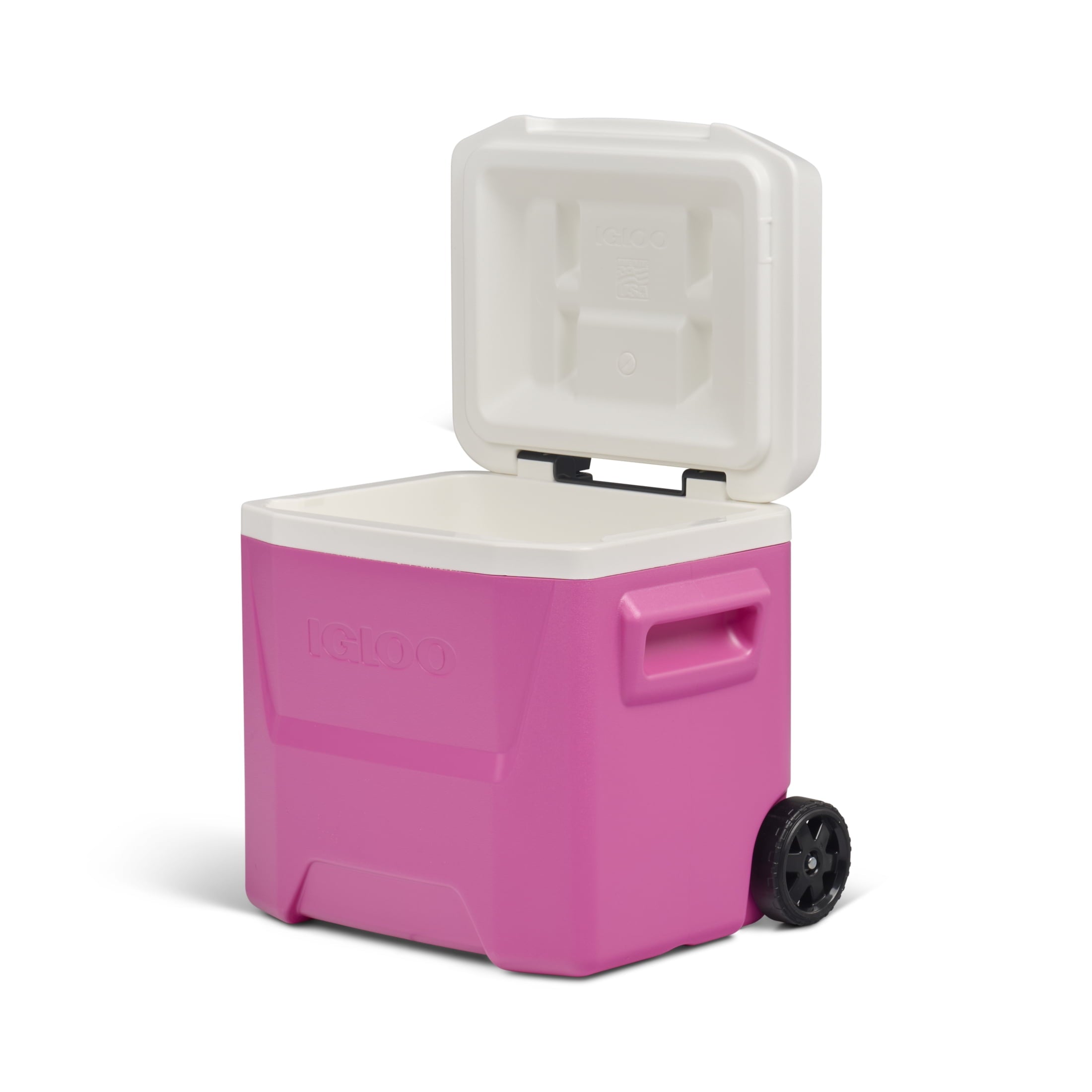16 QT Laguna Hard Sided Ice Chest Cooler with Wheels, Aqua Blue