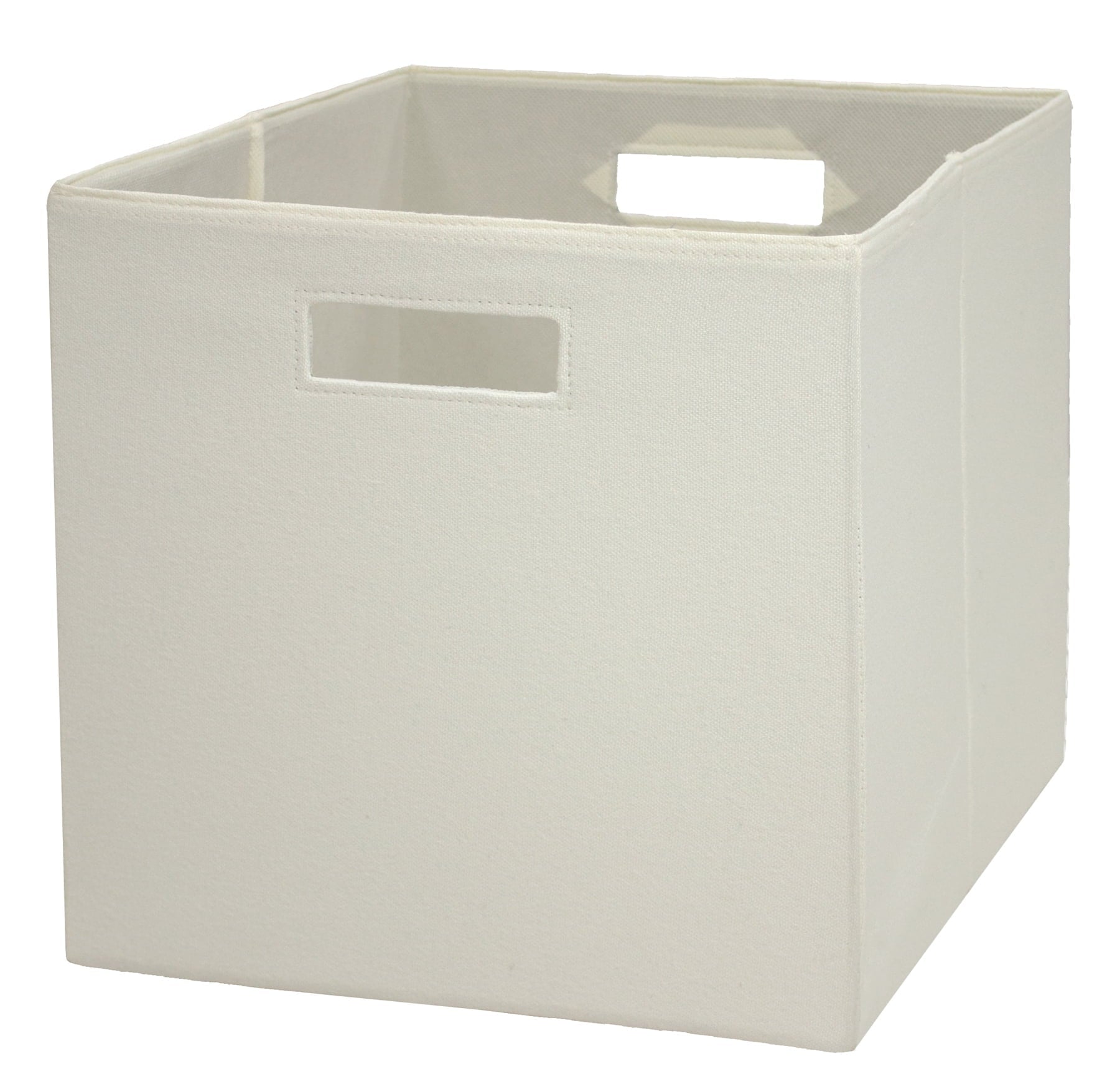 Better Homes & Gardens Collapsible Fabric Cube Storage Bin, Vanilla