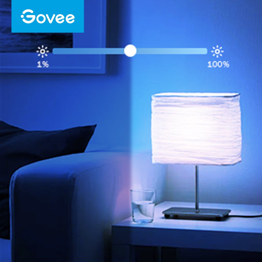 A19 Wi-Fi 1200LM RGBWW LED Smart Light Bulb, Wi-Fi & Bluetooth Light Bulbs, Dimmable, Color Changing, 85W Equivalent Bulbs,4 packs