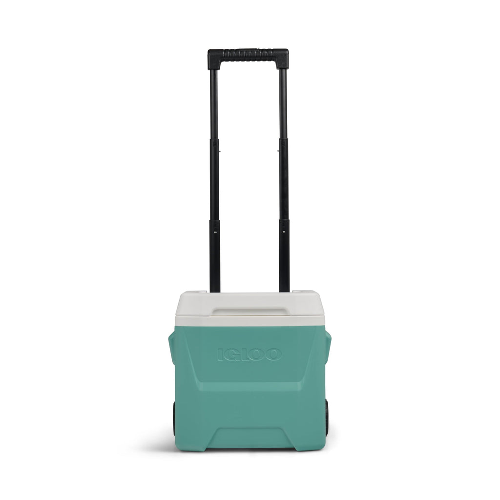 16 QT Laguna Hard Sided Ice Chest Cooler with Wheels, Aqua Blue