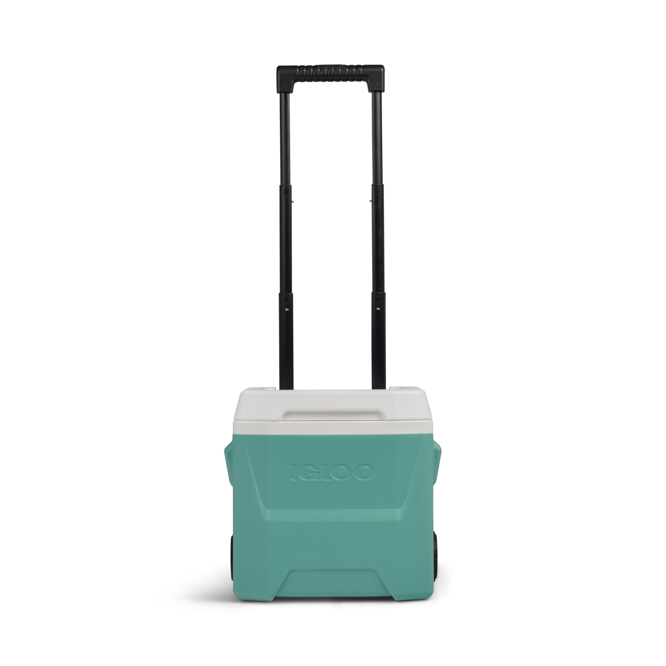 16 QT Laguna Hard Sided Ice Chest Cooler with Wheels, Aqua Blue