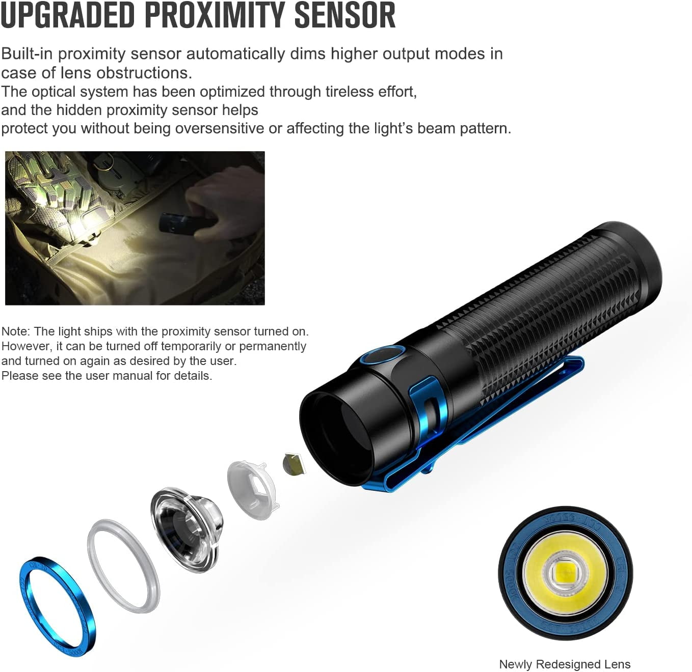 Baton 3 Pro Max 2500 Lumen Rechargeable EDC Flashlight