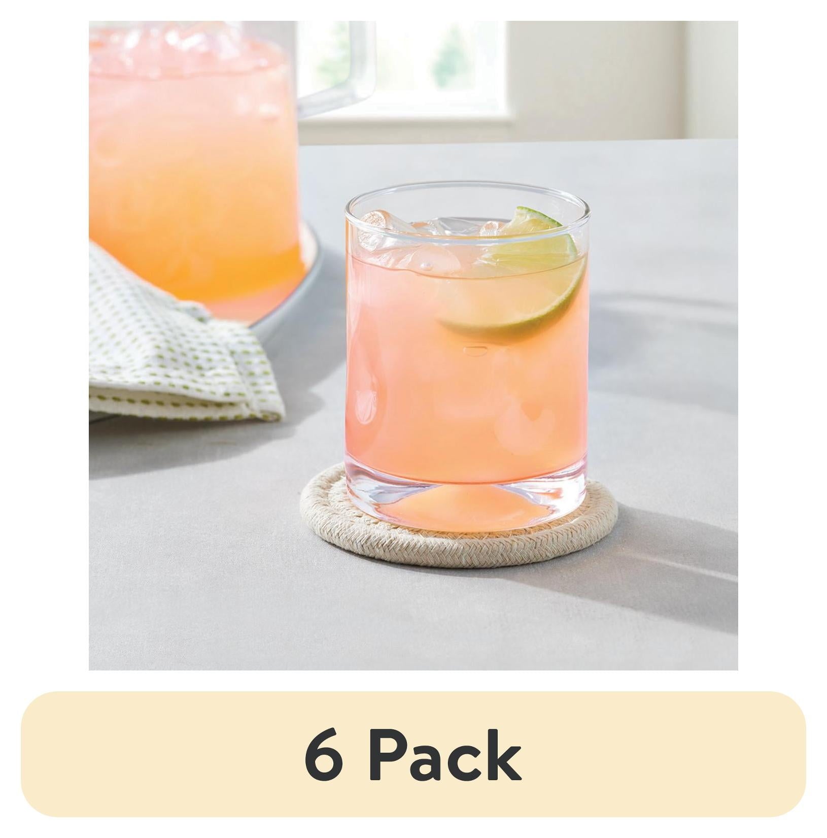 Better Homes & Gardens Lyra Glass Drinkware Set, 12.5 oz, 4-Piece