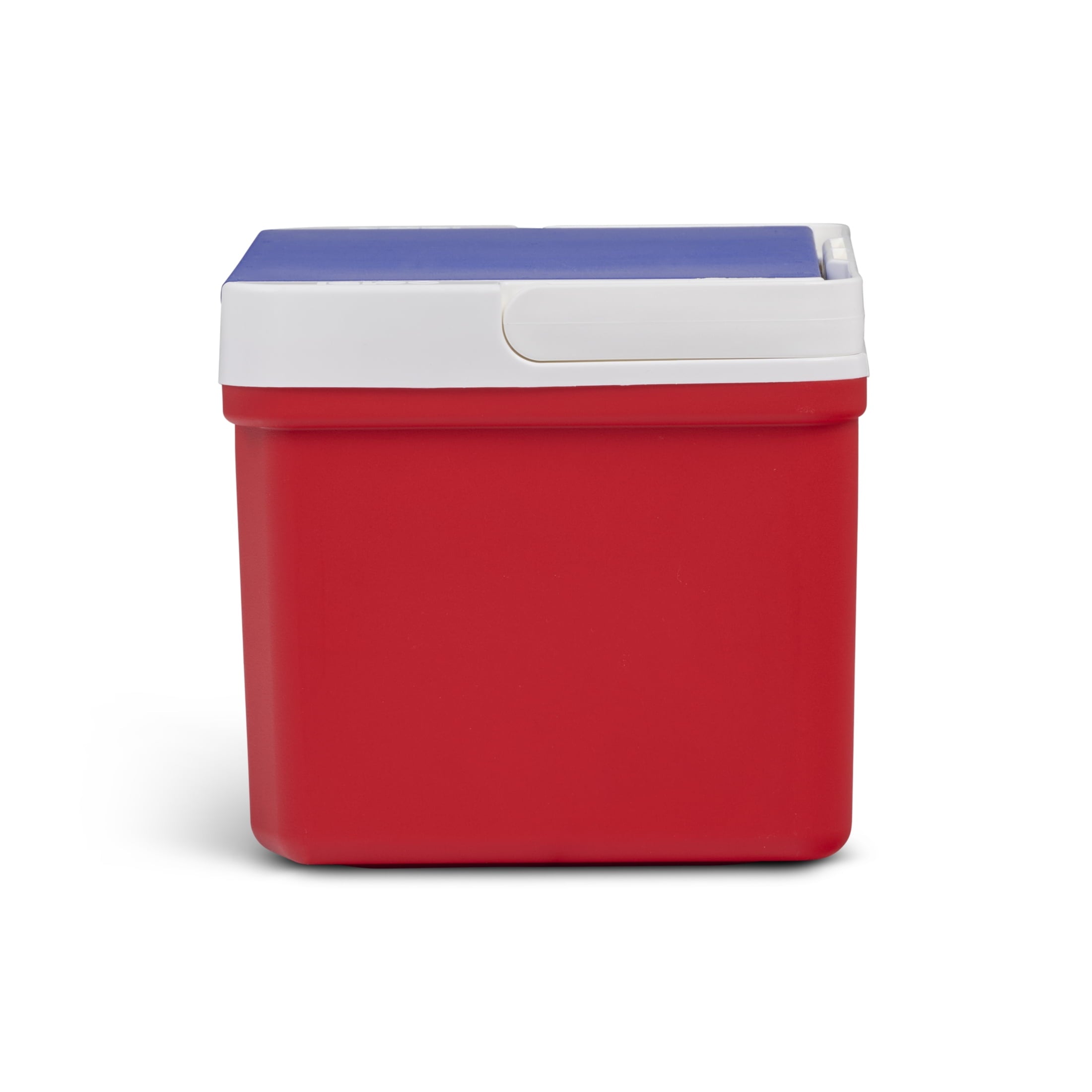 9 QT Laguna Ice Chest Cooler, Blue Red and White