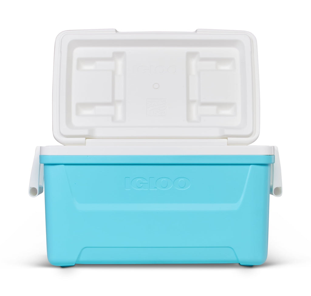 48 QT Laguna Hard Sided Ice Chest Cooler, Red