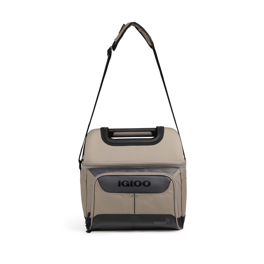 Igloo 22 Can Capacity Trek Gripper Soft Sided Cooler, Sandstone Tan