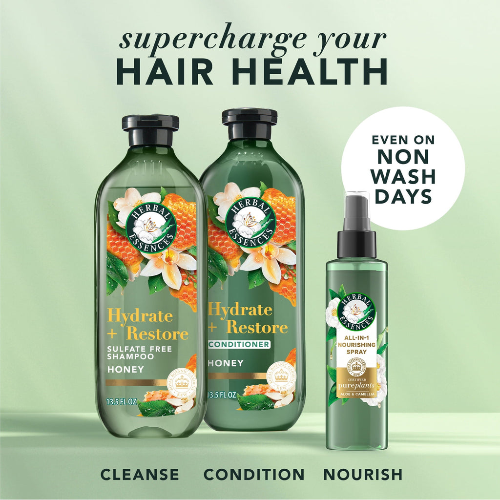 Hydrate + Restore Honey Sulfate Free Conditioner, 13.5 fl oz
