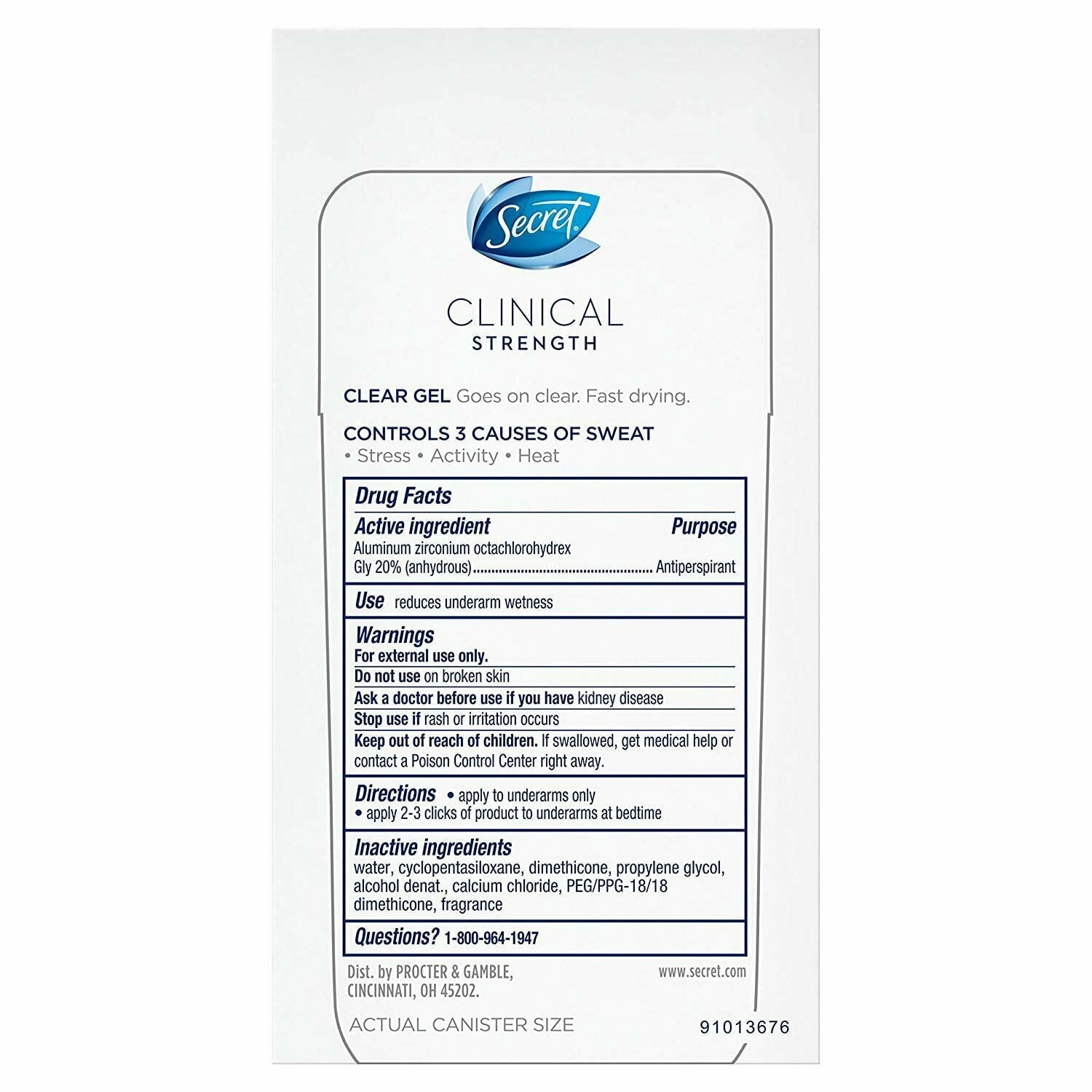 Antiperspirant Deodorant for Women, Stress, 3 Pack