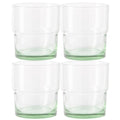 Better Homes & Gardens Recycled Green Glassware, Glass, 4 Pack, 10 oz