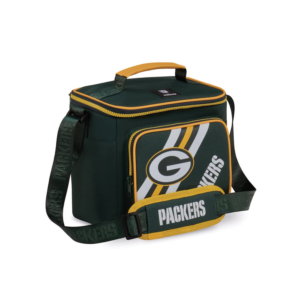Green Bay Packers Square Lined 4-Pack Cooler