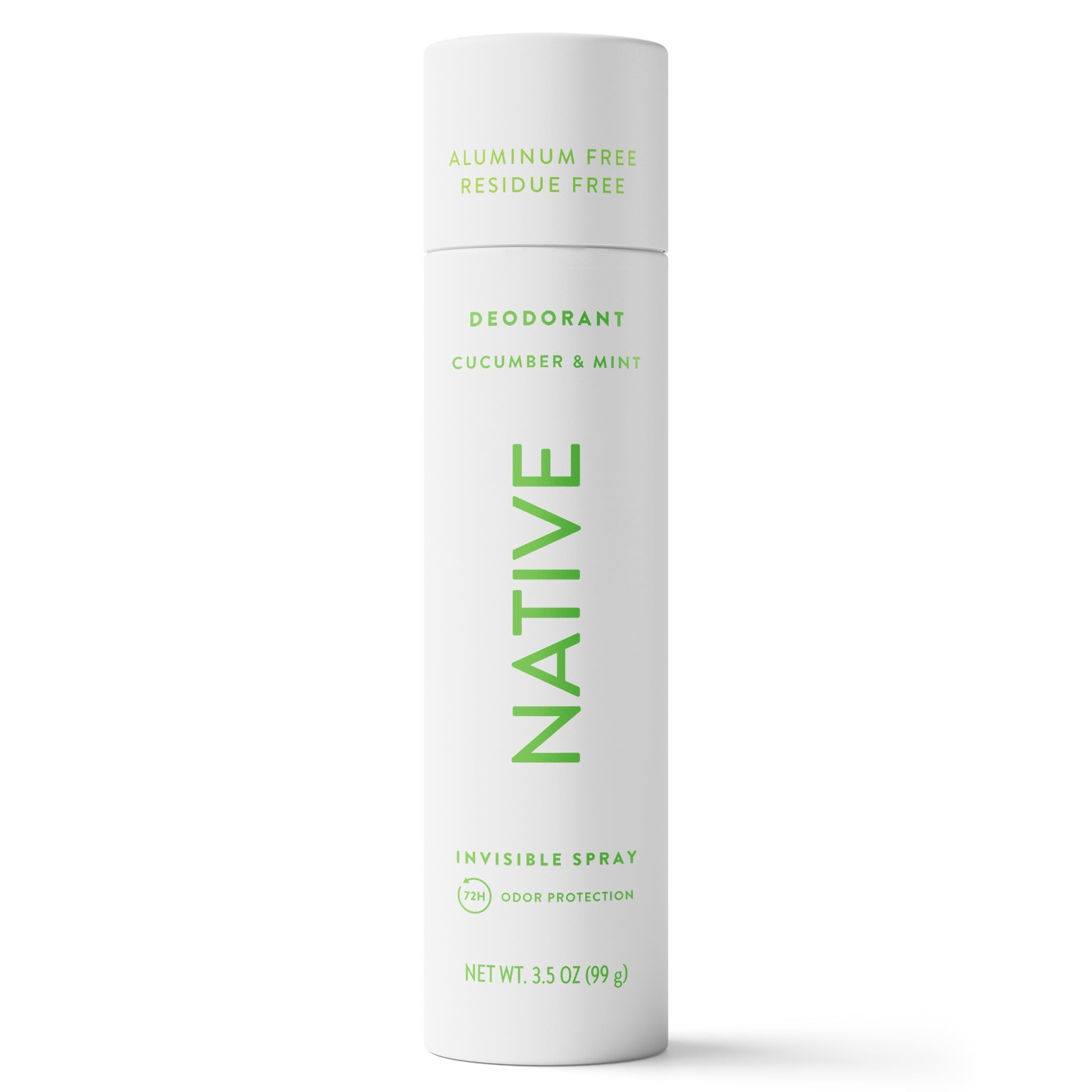Aluminum Free Deodorant Spray For Women, 72 Hour Deodorant Spray, Cucumber & Mint, 3.5oz