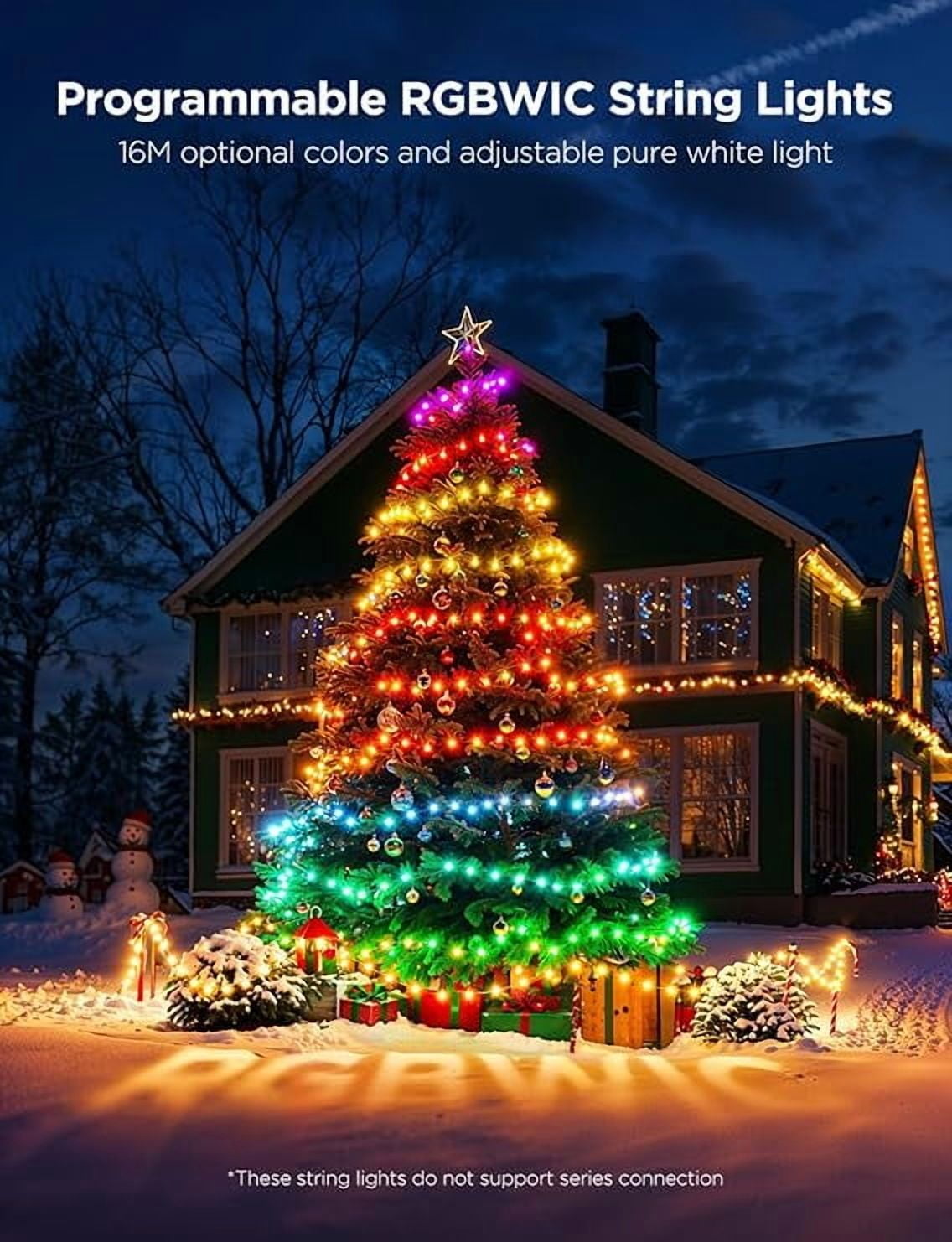 Christmas Lights 2-Green - 99ft (30m)