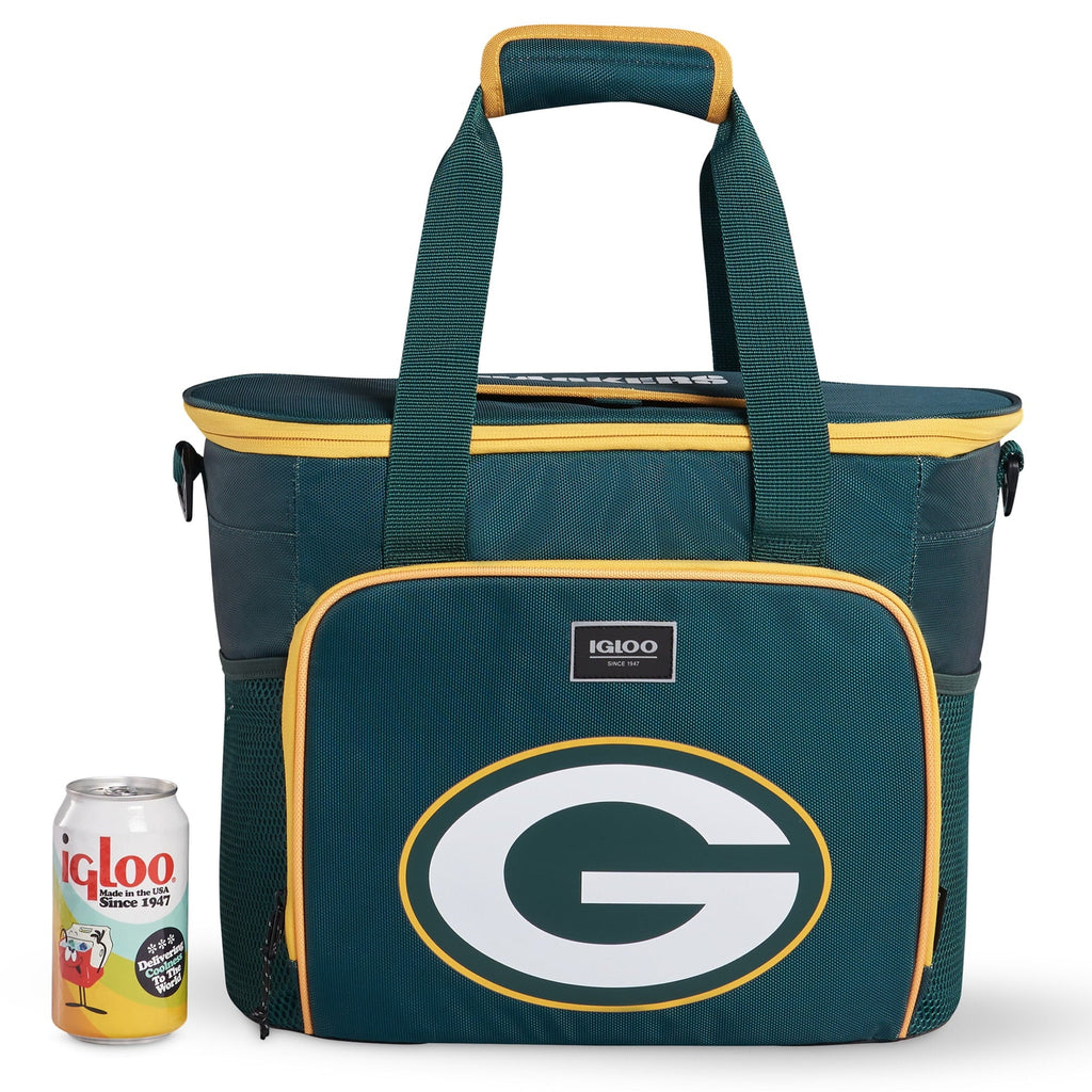 Green Green Bay Packers 28-Can Tote Cooler
