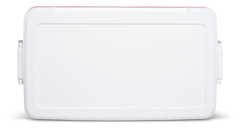 48 QT Laguna Hard Sided Ice Chest Cooler, Red