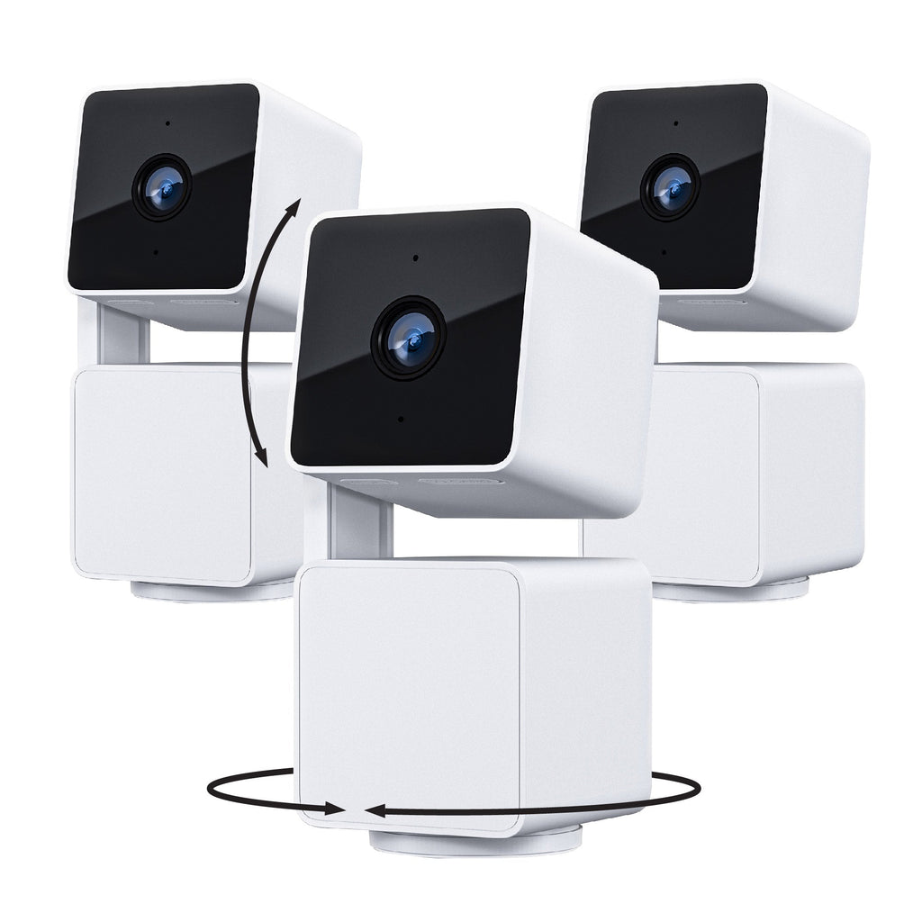 Cam Pan v3 Indoor/Outdoor Wired Security Camera with Pan/Tilt/Zoom - White