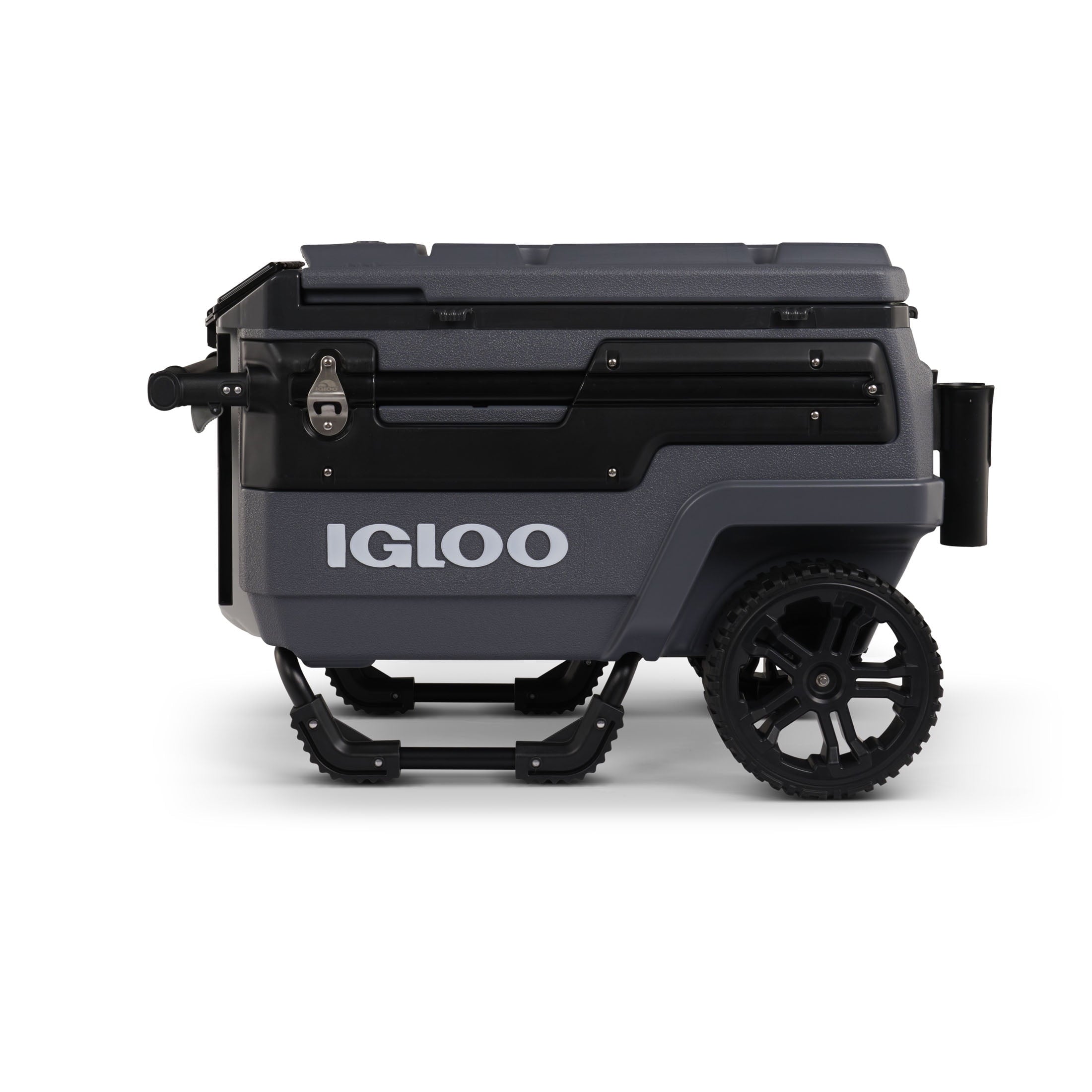 70 QT Trailmate Journey Rolling Cooler, Carbonite Gray