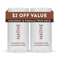 Coconut & Vanilla Twin Pack 2x 2.3 oz