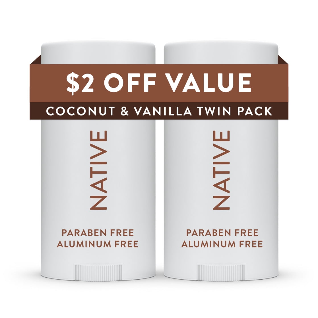 Coconut & Vanilla Twin Pack 2x 2.3 oz