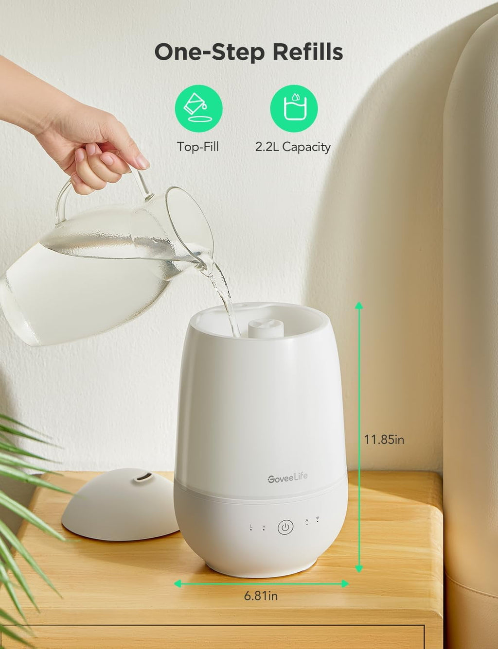 Mini Humidifier for Baby Nursery