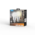 800LM White Light Smart Bulb,Support,Google Assiatant, Home App, 2 pack