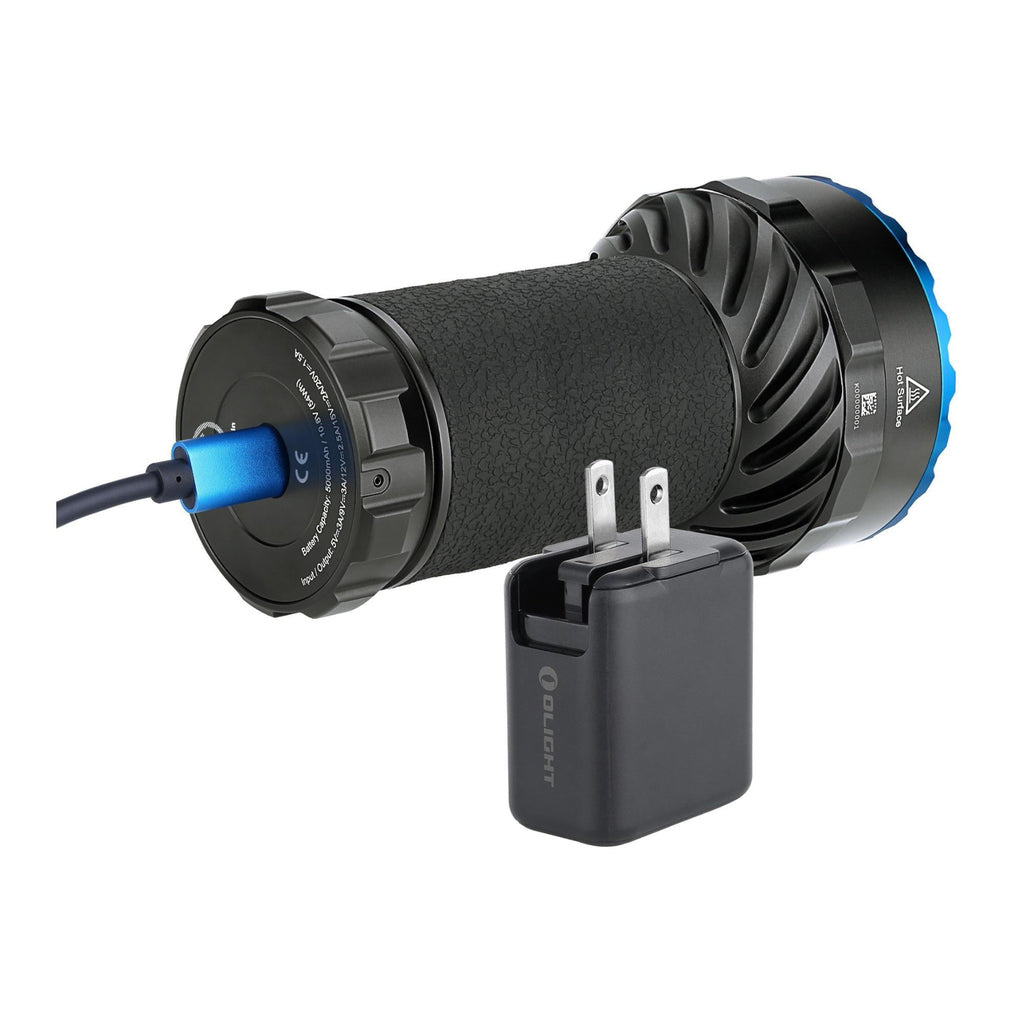Marauder 2 14K Lumens Rechargeable Flashlight (Black)