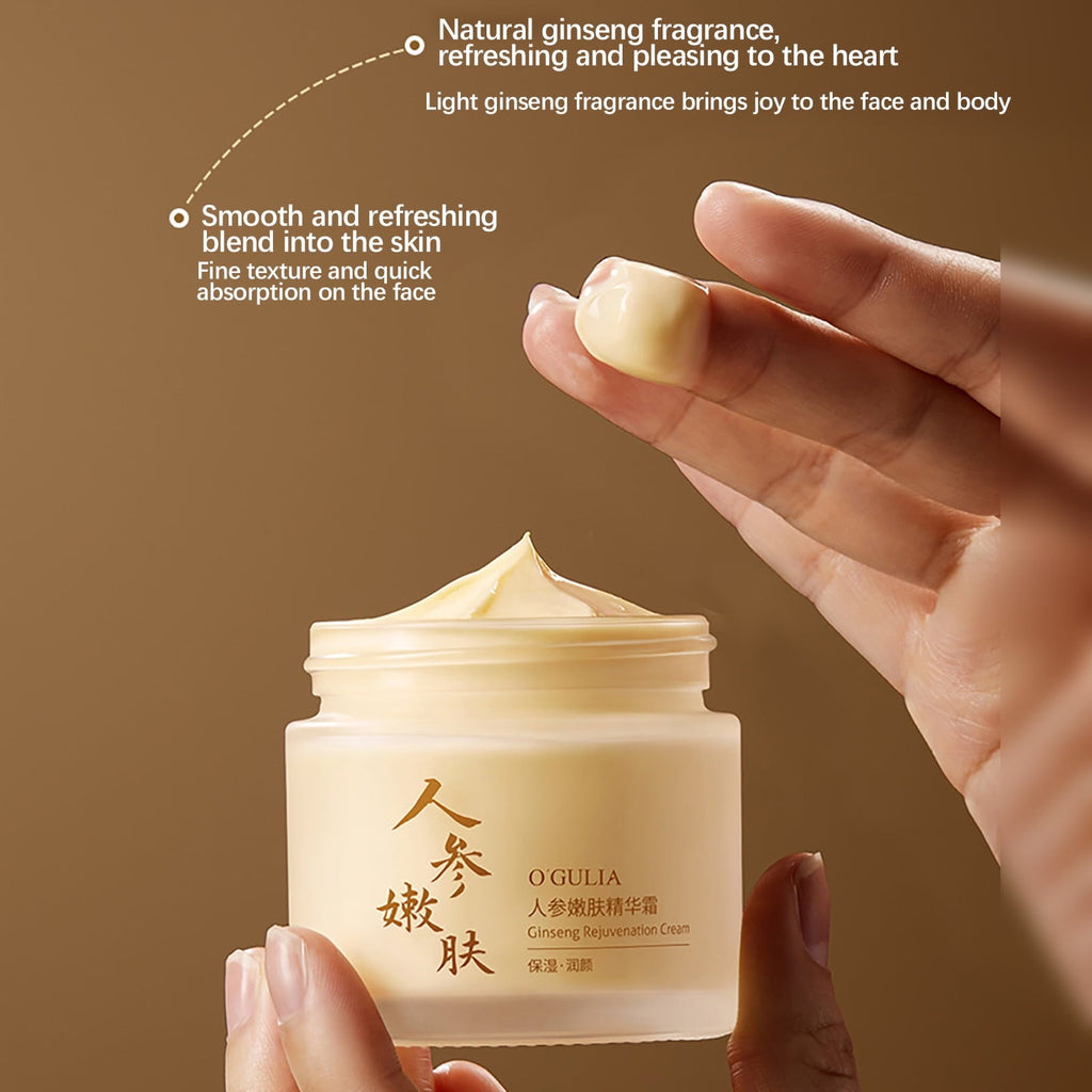 Ginseng Essence Cream, Fade Fine Lines, Made From Ginseng, Centella Asiatica, And Other Natural Ingredients,face Cream,Health Products Clearance,A