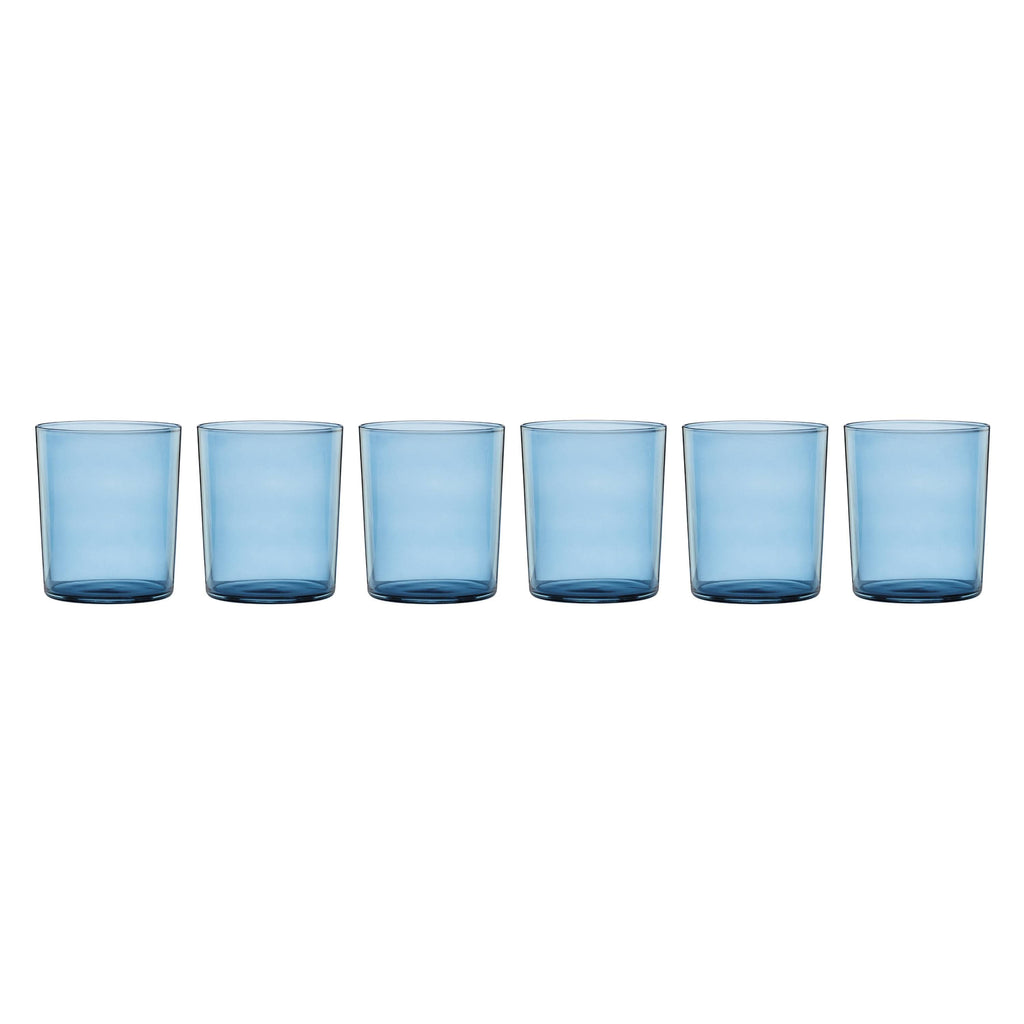 Entertain 365 12-Piece Clear Glass Stackables Drinkware Set