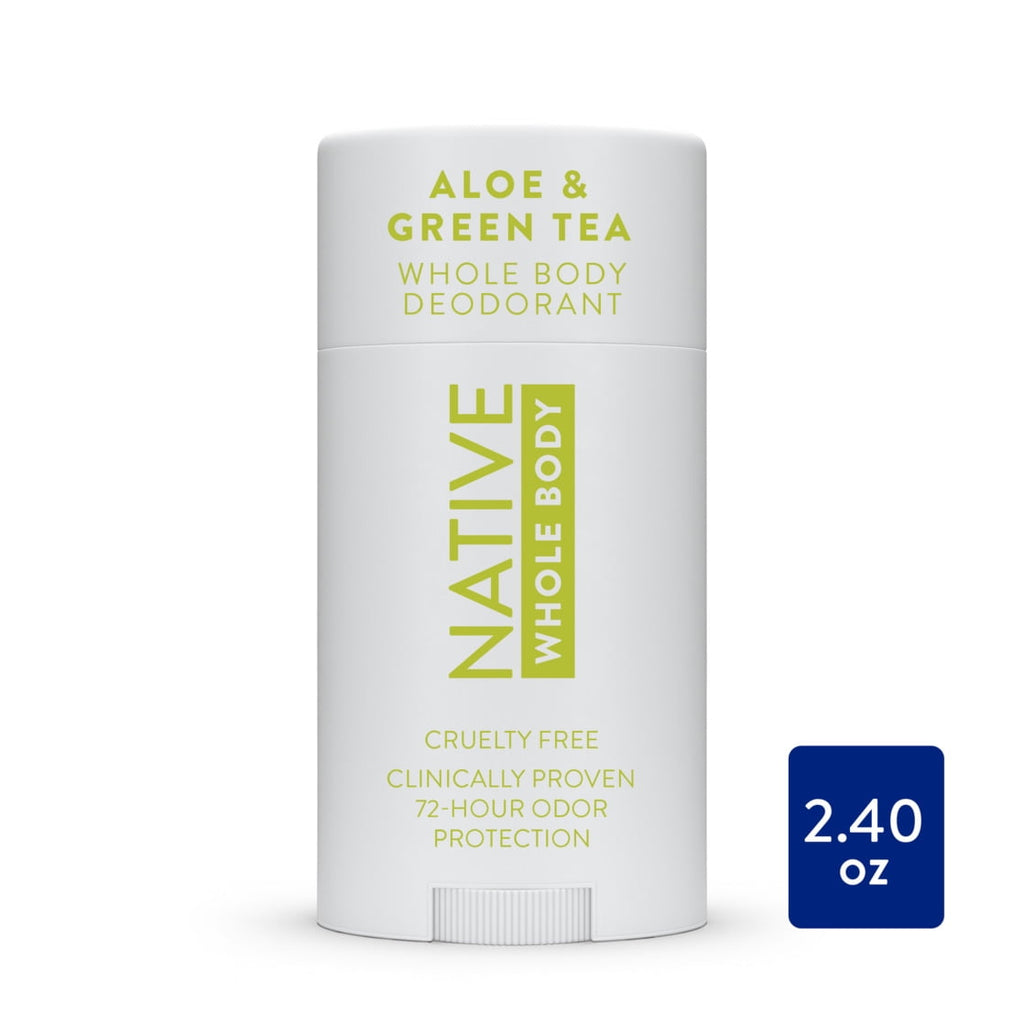 Deodorant, Aluminum Free, Aloe & Green Tea Sensitive Whole Body Deodorant 2.4 oz