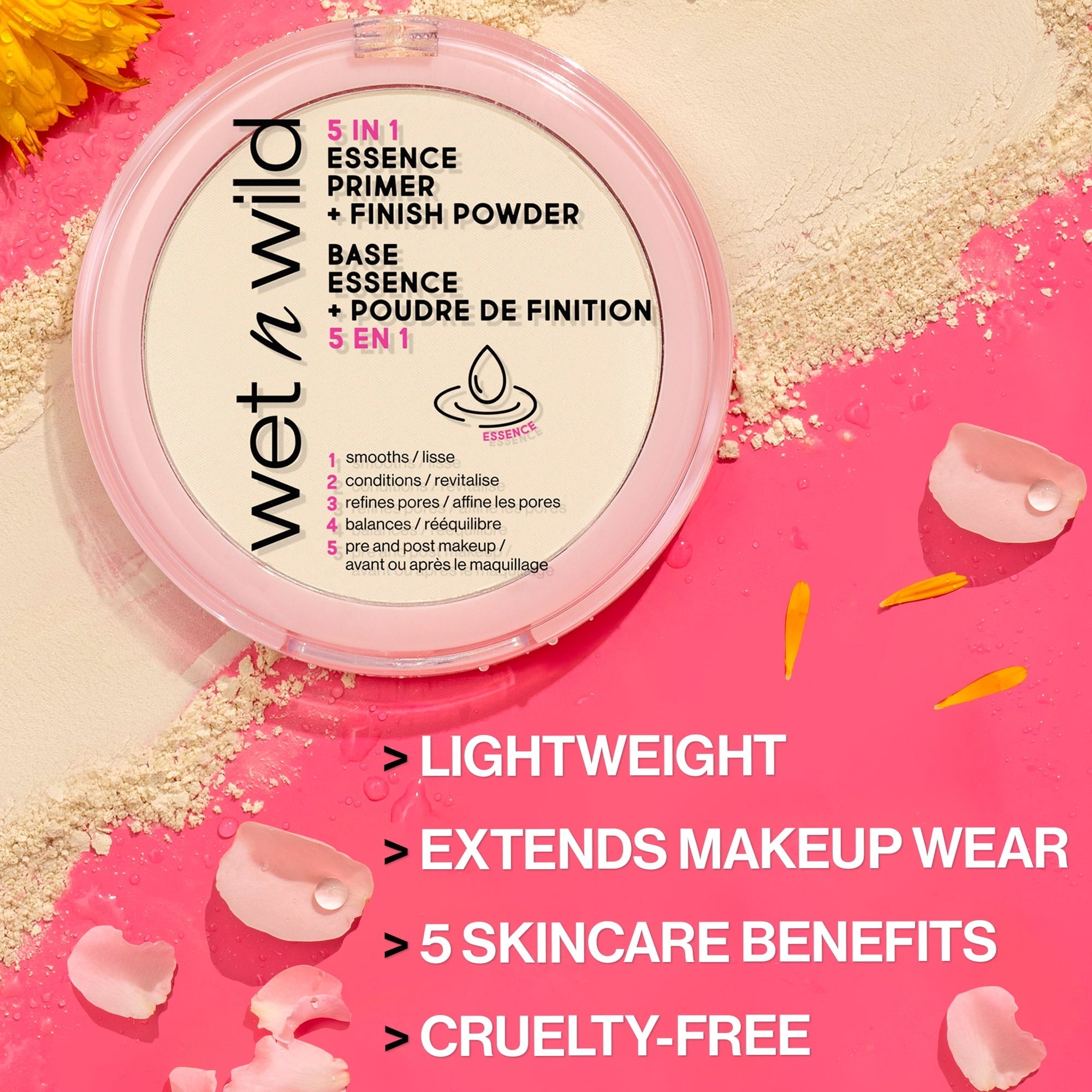 5-in one Essense Primer + Finishing Powder - Translucent