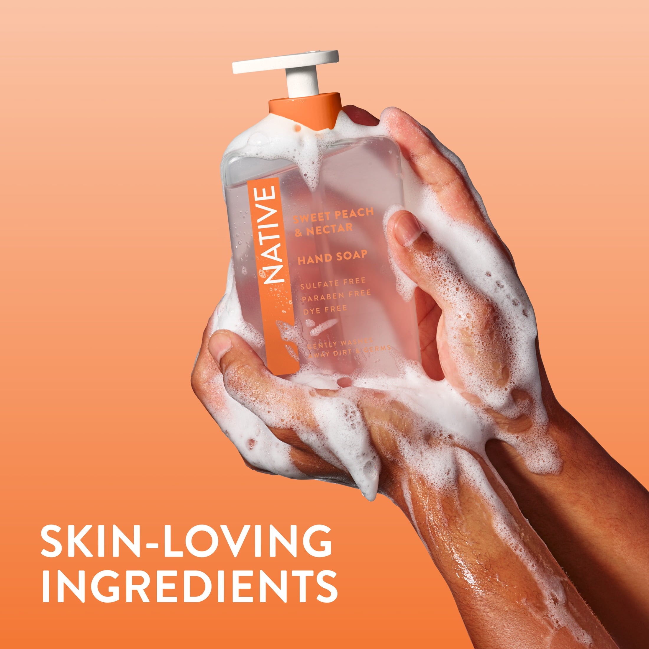 Liquid Hand Soap, Coconut & Vanilla, Non-drying, Naturally Derived Cleansers, Sulfate Free, 13 fl oz