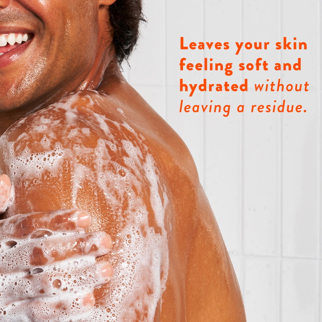 Body Wash, Citrus & Herbal Musk, Sulfate Free, Naturally Derived Ingredients, 24hr Freshness, for Women & Men, 18 fl oz