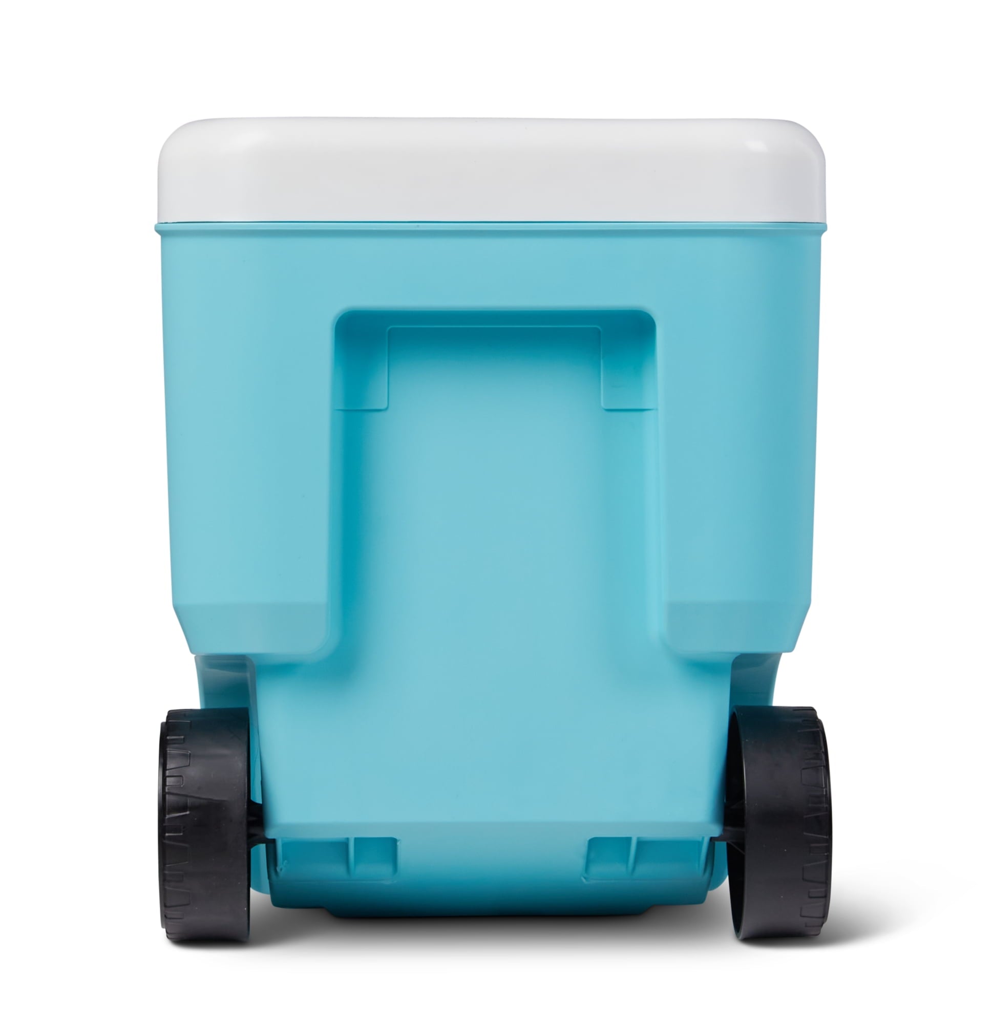 38 qt. 'Wheelie Cool' Hard Ice Chest Cooler with Wheels - Blue