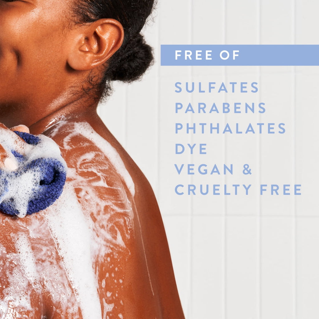 Body Wash, Coconut & Vanilla, Sulfate Free, Naturally Derived Ingredients, 24hr Freshness, for Women & Men, 18 fl oz