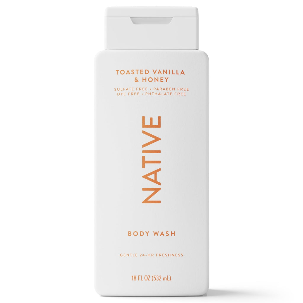 Body Wash Toasted Vanilla & Honey, 18oz