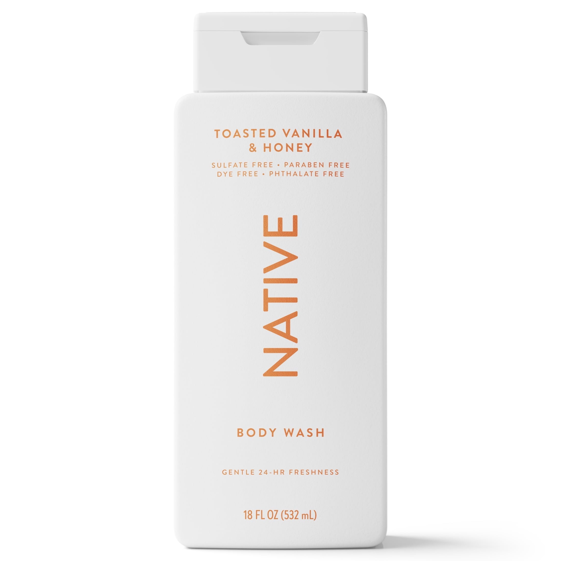 Body Wash Toasted Vanilla & Honey, 18oz