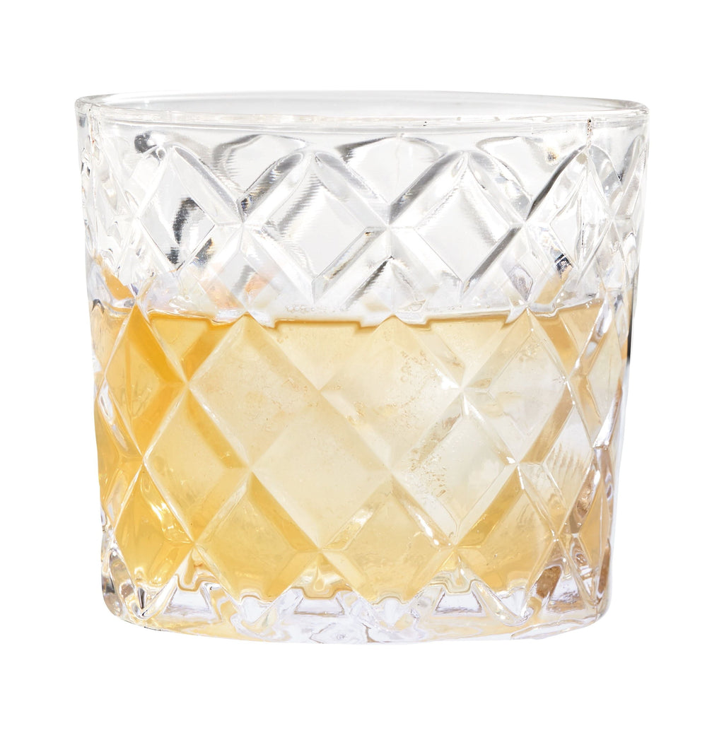 Better Homes & Gardens Diamond Cut Old Fashioned Glass, 4-Pack