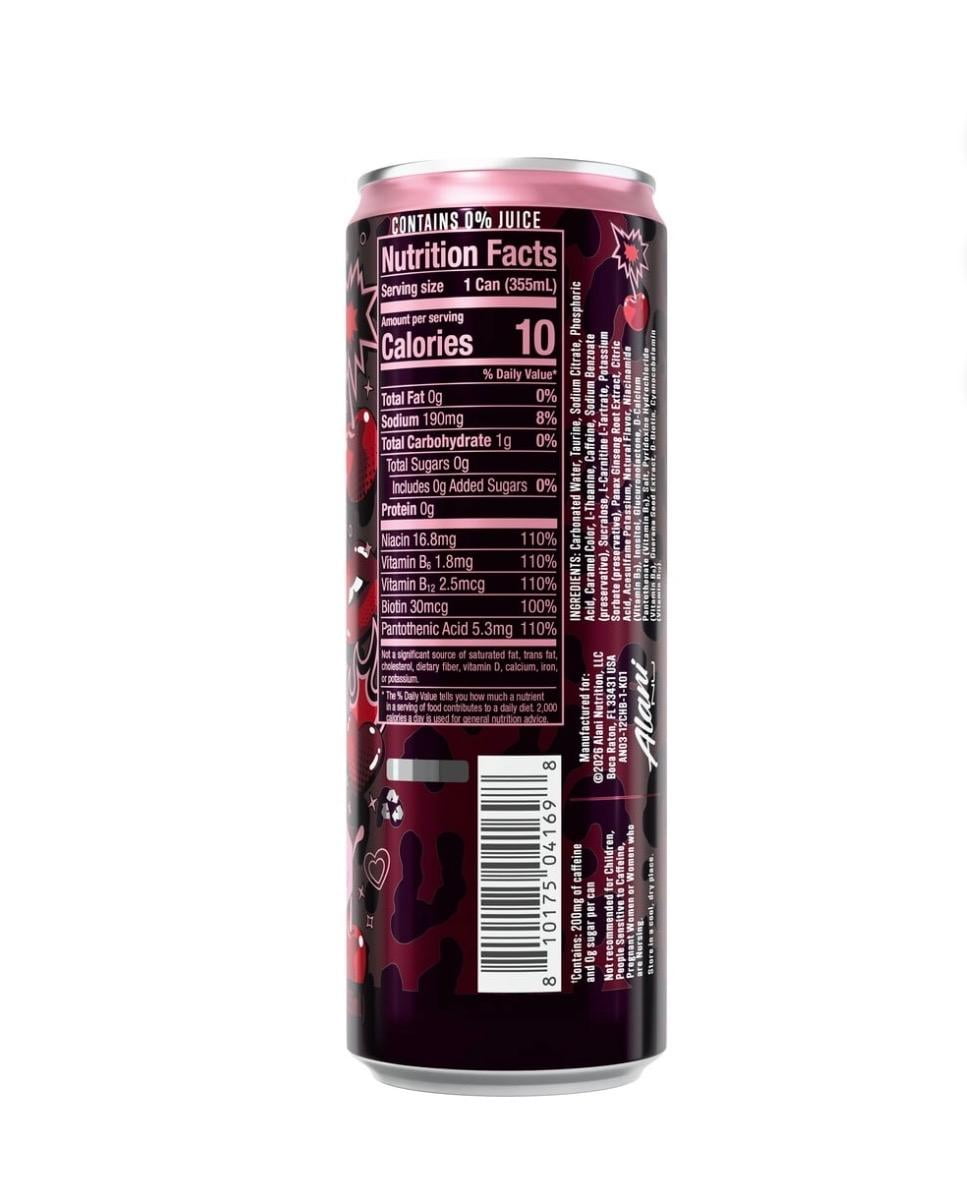 Cherry Bomb Energy Drink, 6 Count, 12 fl oz