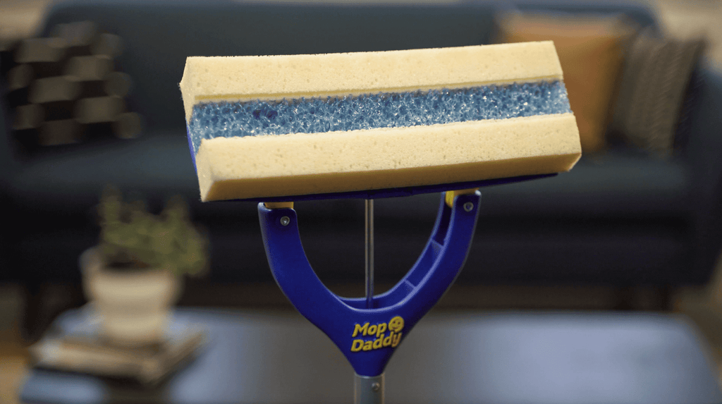 Butterfly Sponge Mop with Extra Refill Head, 2 Count